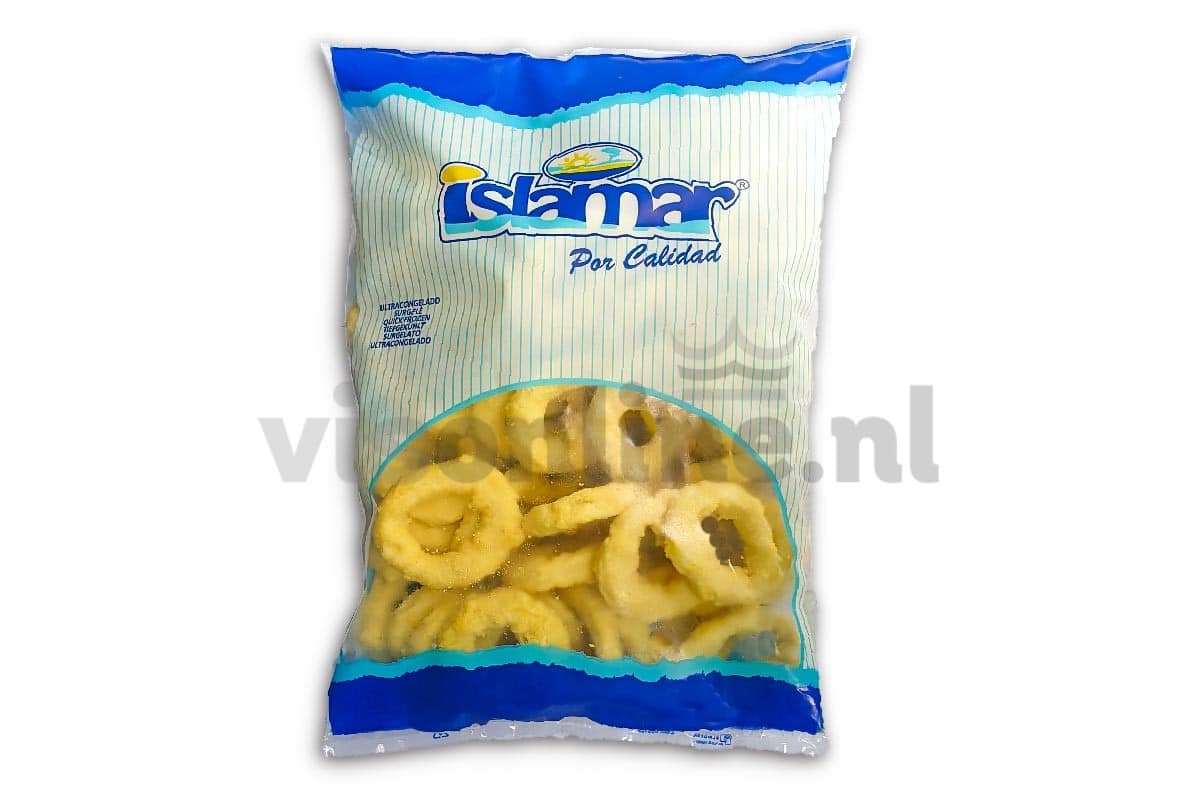 ❄ Inktvisringen Islamar gebatterd 1kg