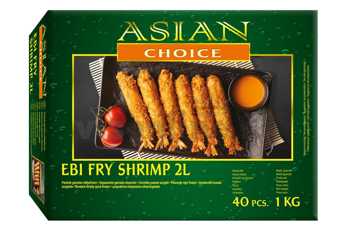 ❄ Garnalen torpedo (ebi fry) 40st 1kg