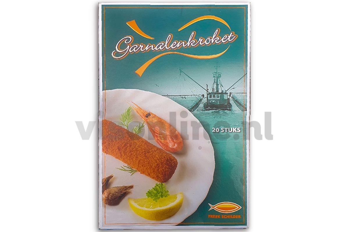 ❄ Garnalenkroket Schilder 20st 75g