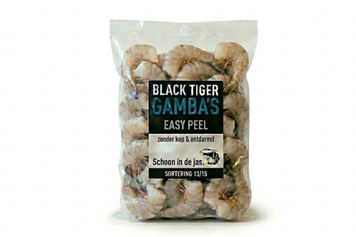 ❄ Gamba black tiger easy peel 13-15 1kg